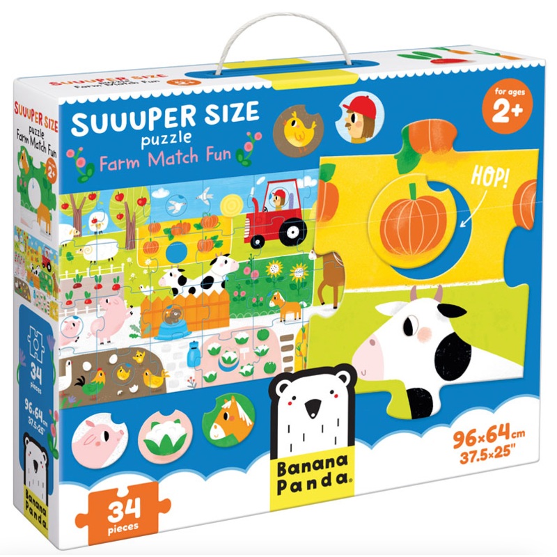 SUUUPER SIZE PUZZLE – FARM MATCH FUN