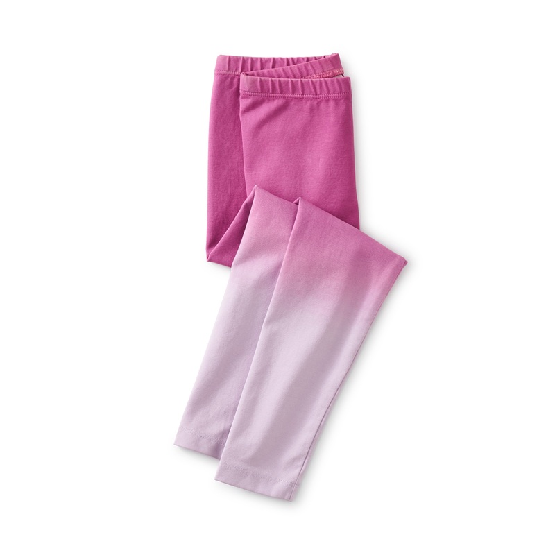 TEA DIP DYE LEGGINGS – PALE PLUM