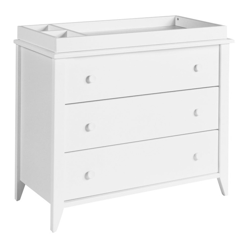 Babyletto Sprout 3-Drawer Changer Dresser – White