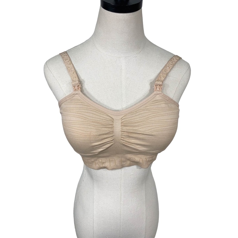 Kindred Bravely Sublime Hands-Free Pumping & Nursing Bra, Pink Heather, Busty, Large