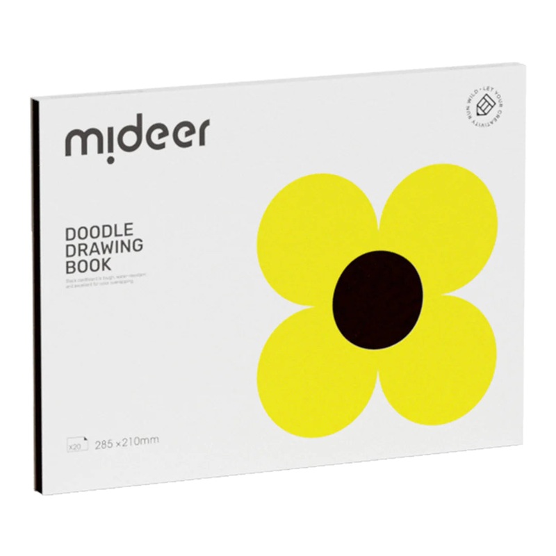 Mideer – Drawing Doodle Book | Black Paper