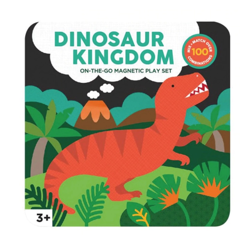 DINOSAUR KINGDOM MAGNETIC PLAY SET