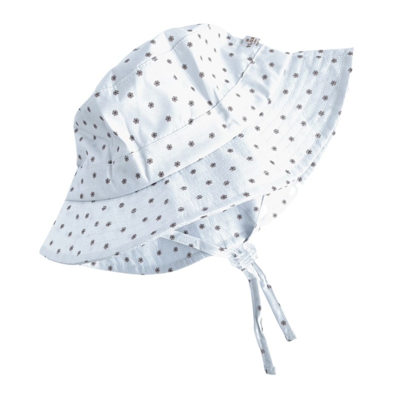 Lox Lion Baskatong Baby Summer Bucket Hat – Flowers (Medium, 12-24 Months)