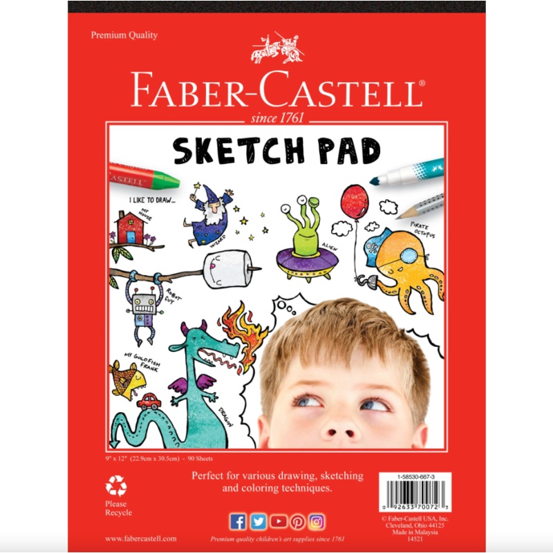 SKETCH PAD 9″ x 12″