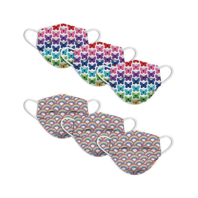 WATCHITUDE KIDS FUN MASKS- BUTTERFLY/RAINBOWS