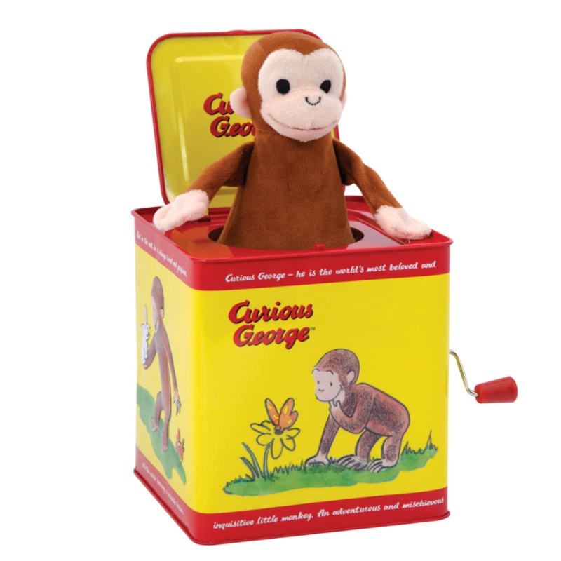 CURIOS GEORGE JACK IN THE BOX