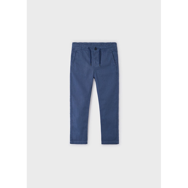 MAYORAL BOYS LINEN CHINO PANTS – INDIGO BLUE