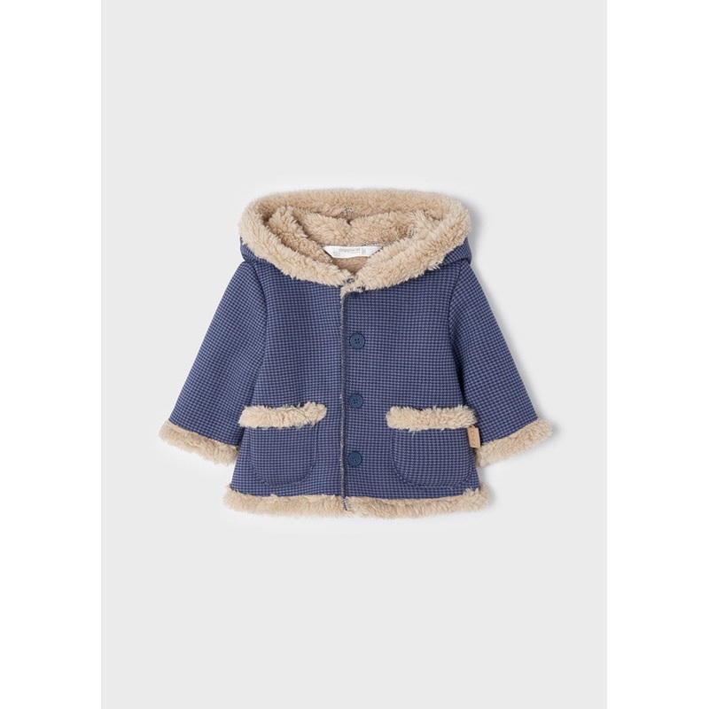 MAYORAL FAUX SHEEP FUR COAT