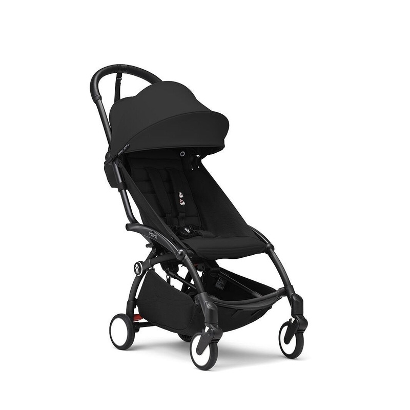 YOYO Compact Travel Stroller From 6 Months with Black Frame