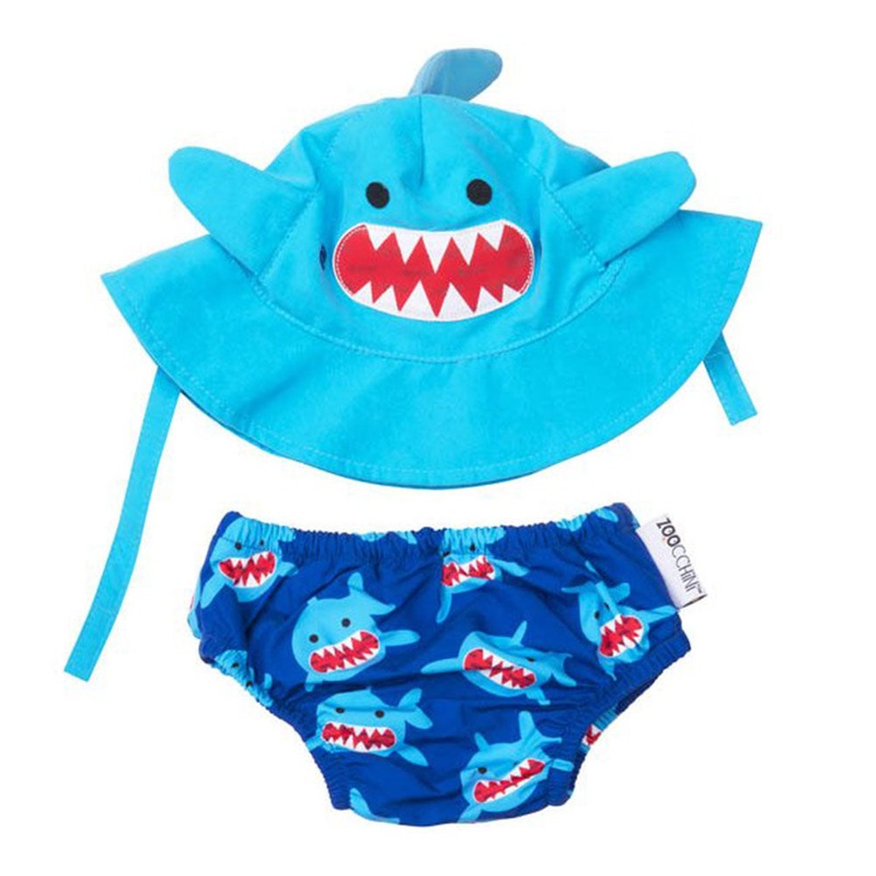 Zoocchini Baby Swim Set – Shark Small