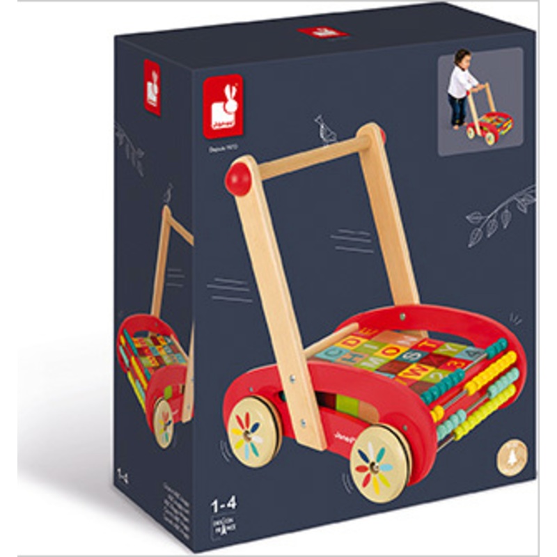 ABC BUGGY – WALKING TROLLEY W/ 30 BLKS