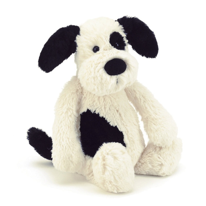 Bashful Black & Cream Puppy Small