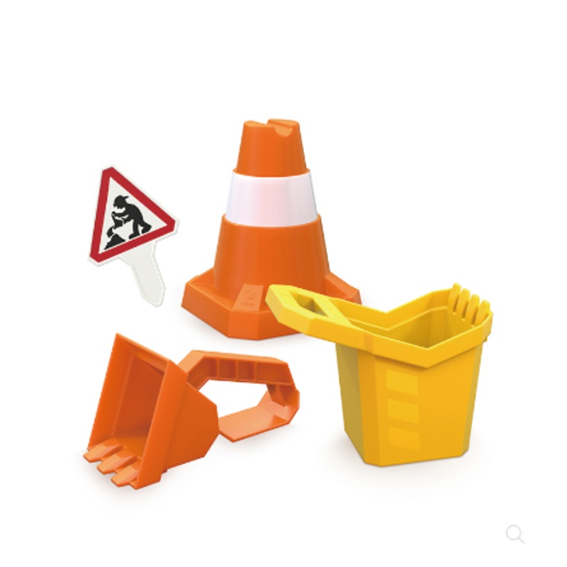CONSTRUCTION SAND TOY SET