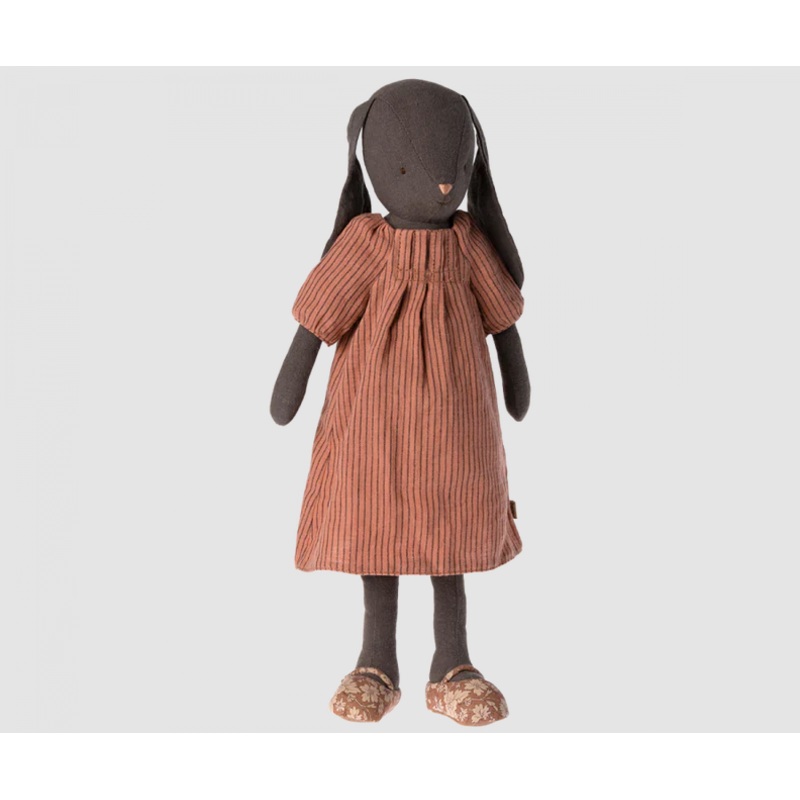 MAILEG BUNNY SIZE 3 – DUSTY BROWN – DRESS