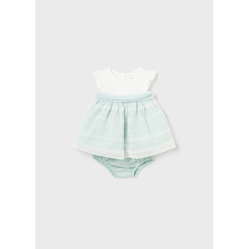 MAYORAL DRESS AND BLOOMER SET