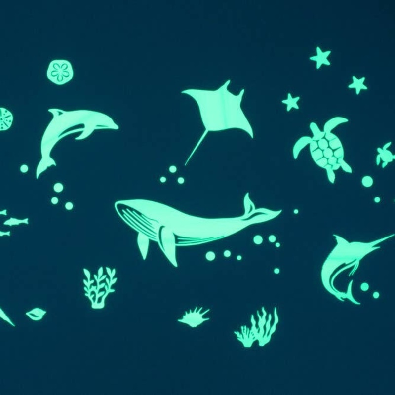 Sea Animal Glow in the Dark Wall Stickers