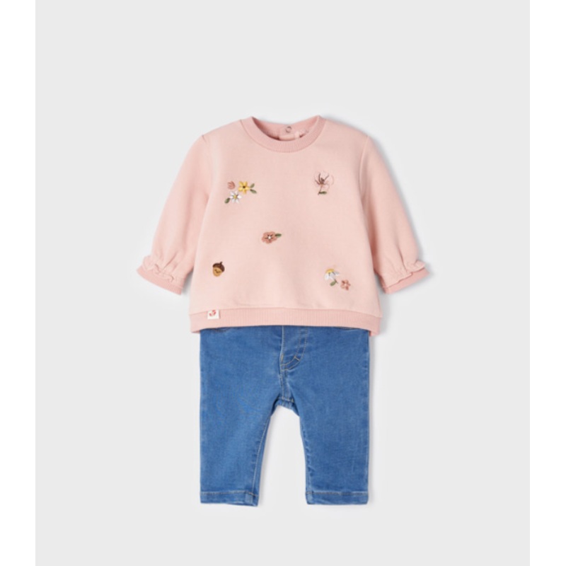 MAYORAL DENIM PANTS SET