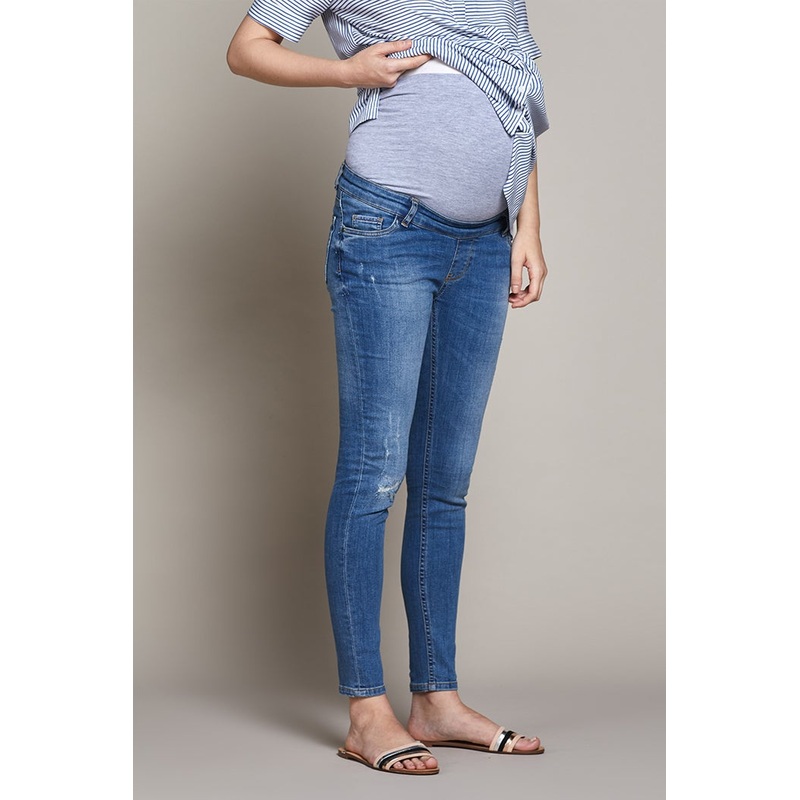 Worn Maternity Jeans – Size 38