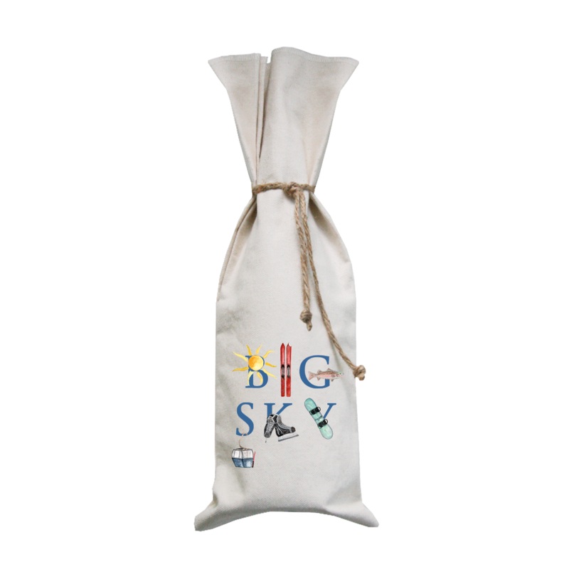 big sky wine bag