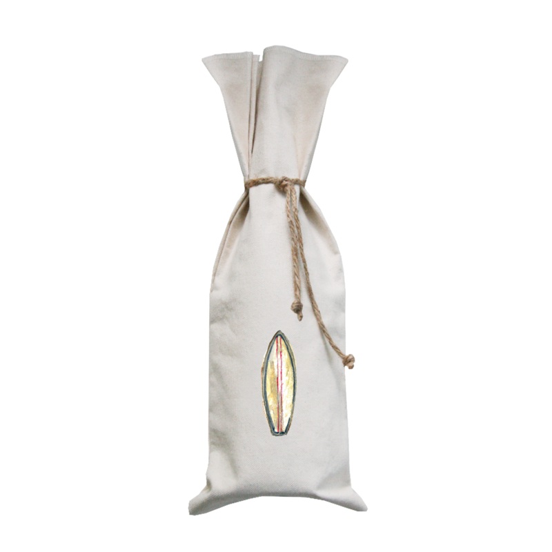 surfboard wine bag