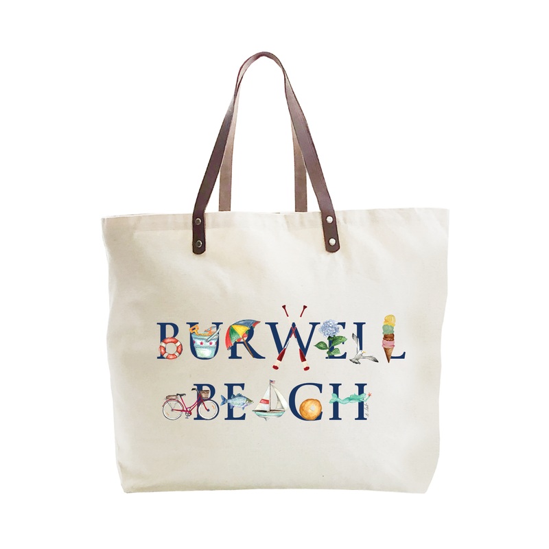 burwell beach large tote