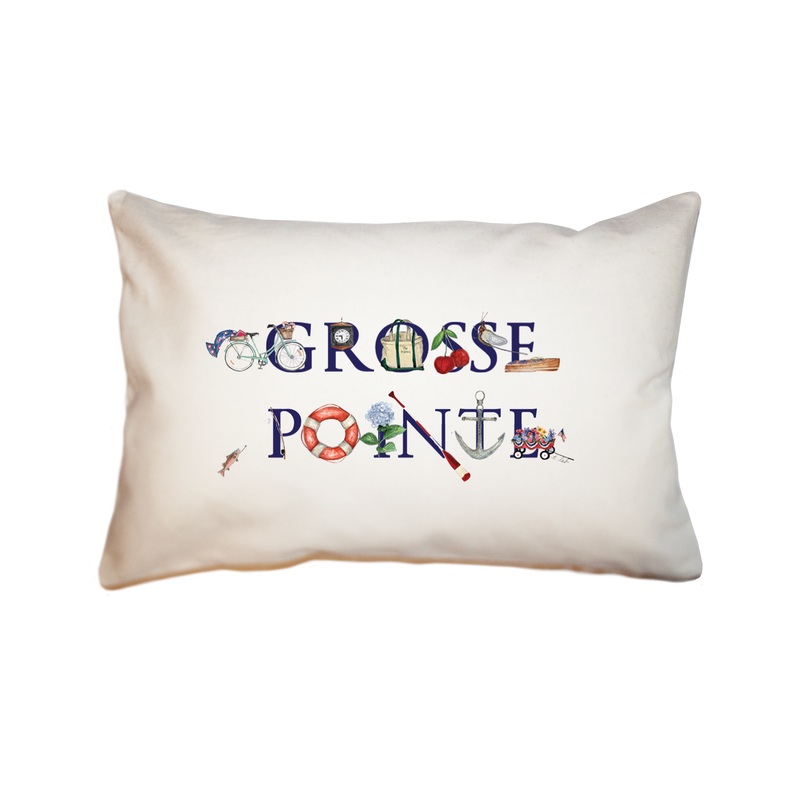 grosse pointe rectangle pillow