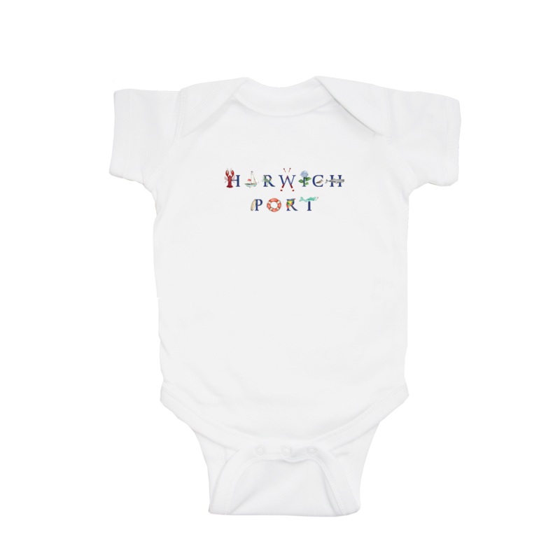 harwich port baby snap up short sleeve