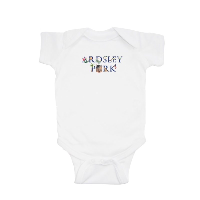 ardsley park baby snap up short sleeve