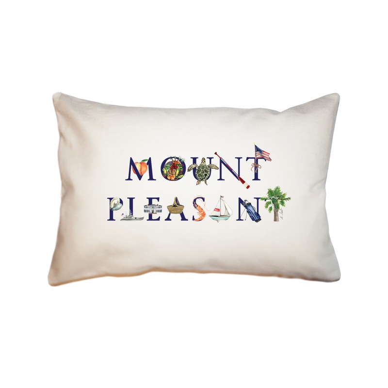 mount pleasant rectangle pillow