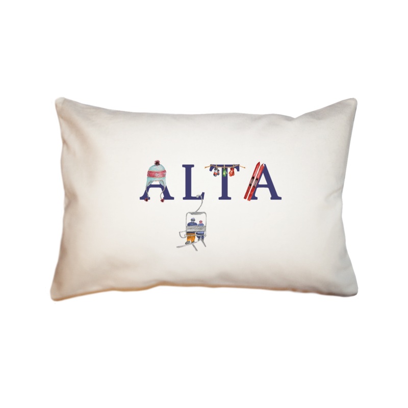 alta large rectangle pillow