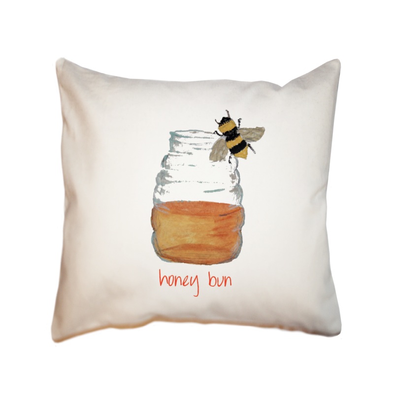 honey bun square pillow