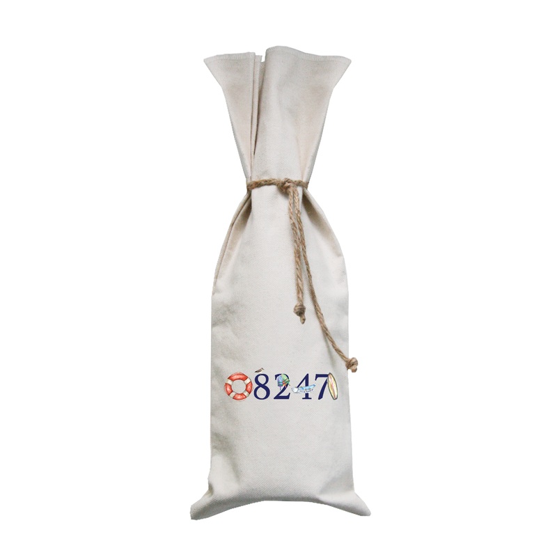 stone harbor zip code 08247 wine bag