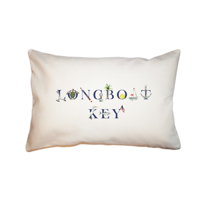 Longboat Key large rectangle pillow