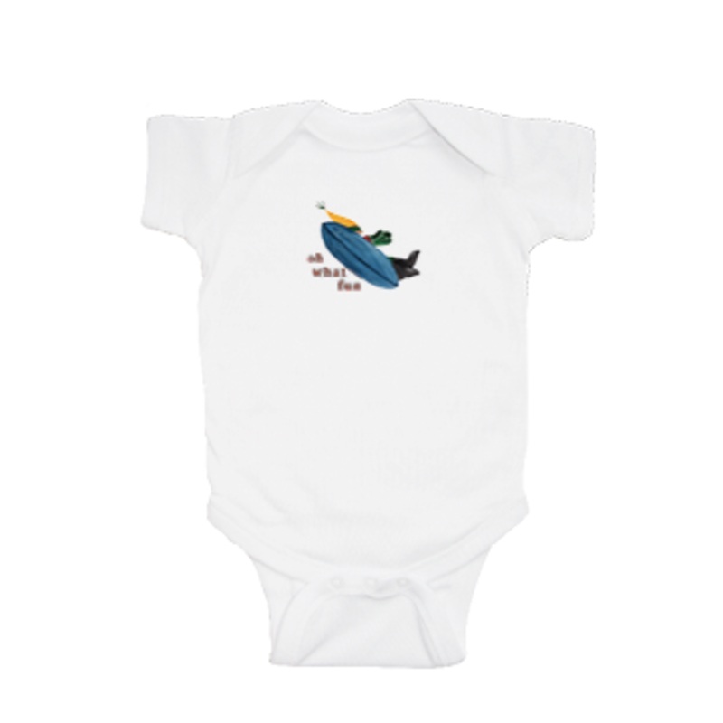 tubing oh what fun baby snap up short sleeve