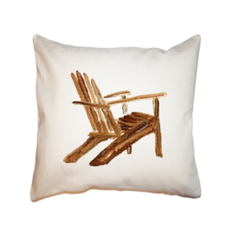 adirondack chair square pillow
