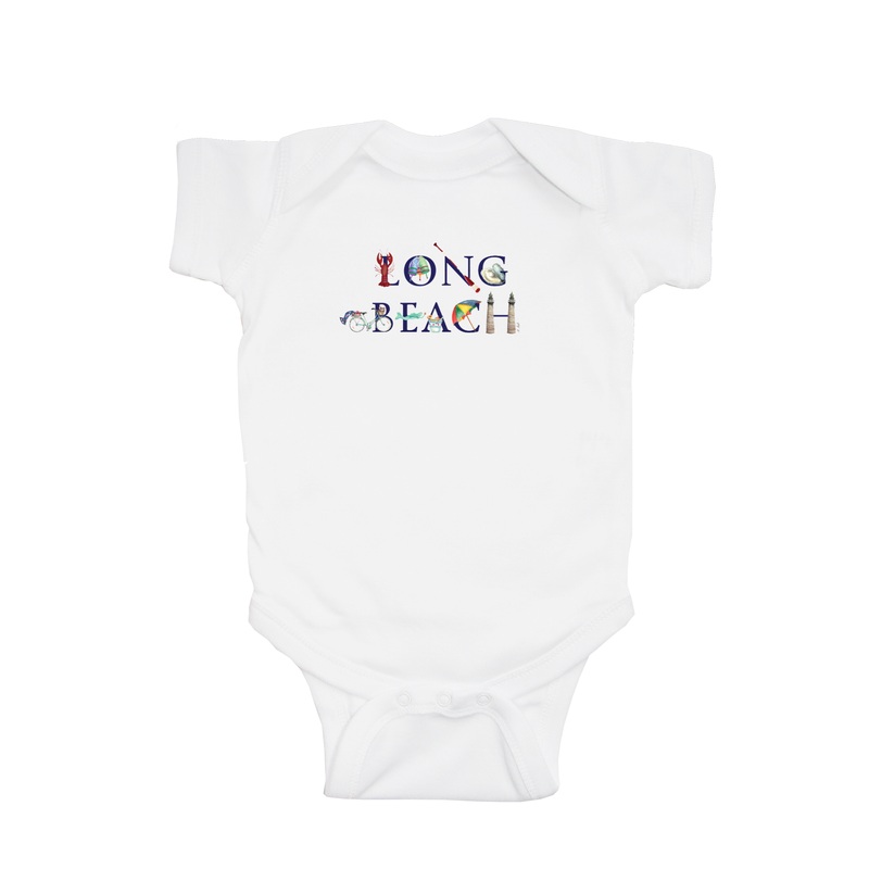 long beach ma baby snap up short sleeve