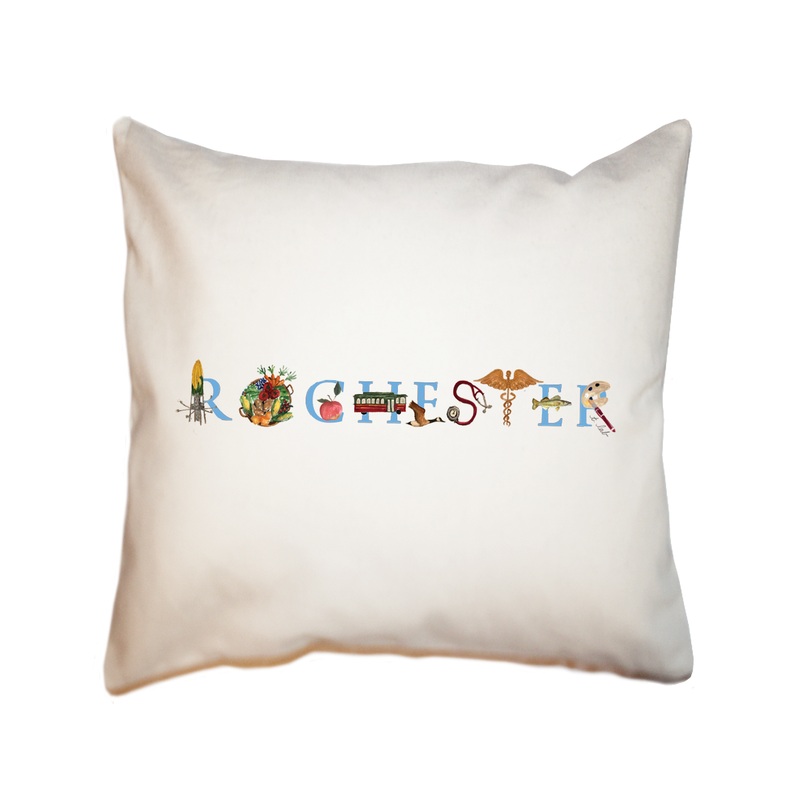 rochester mn square pillow