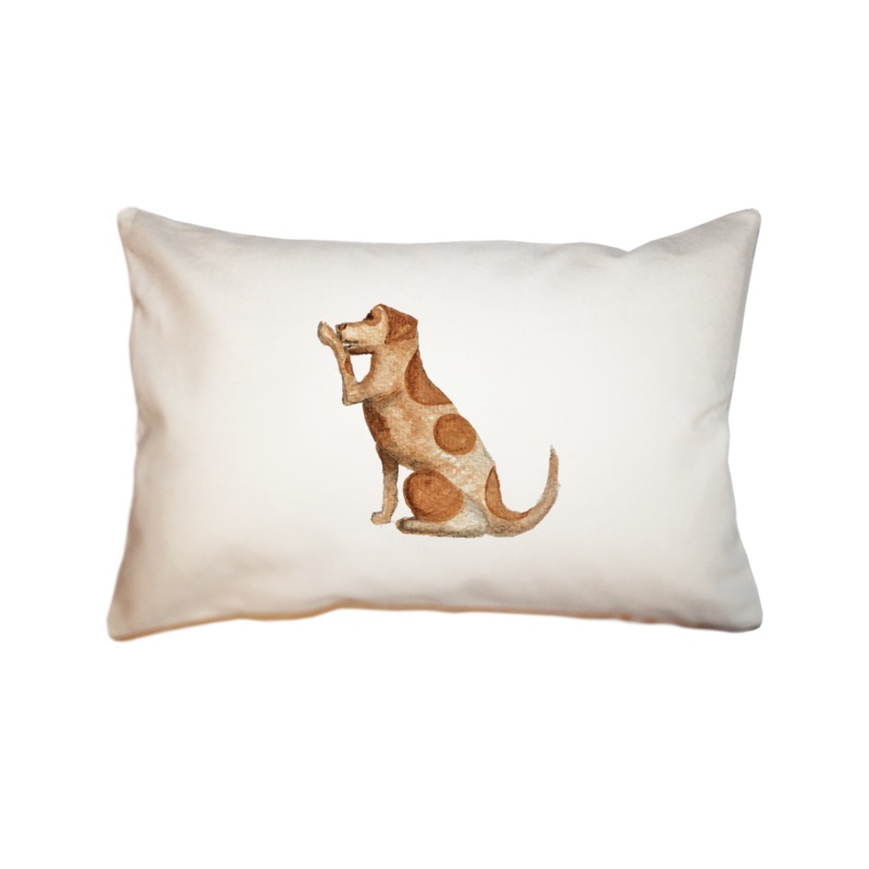 spotted dog large rectangle pillow
