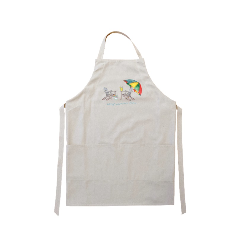 two chairs summer apron