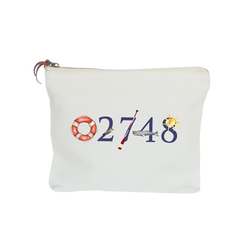 02748 dartmouth zip code zipper pouch
