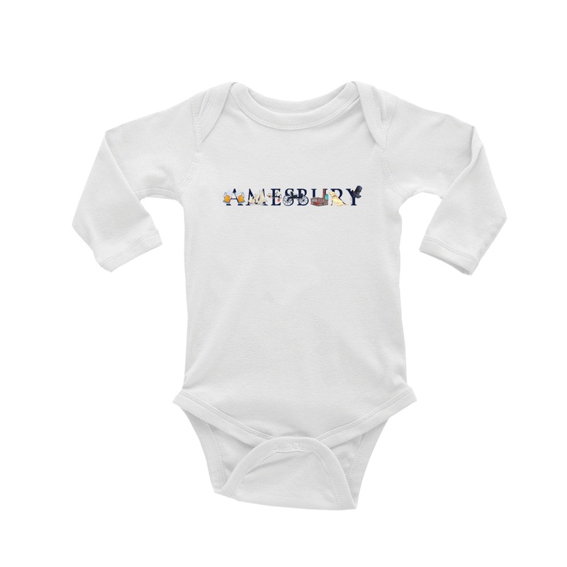 amesbury baby snap up long sleeve