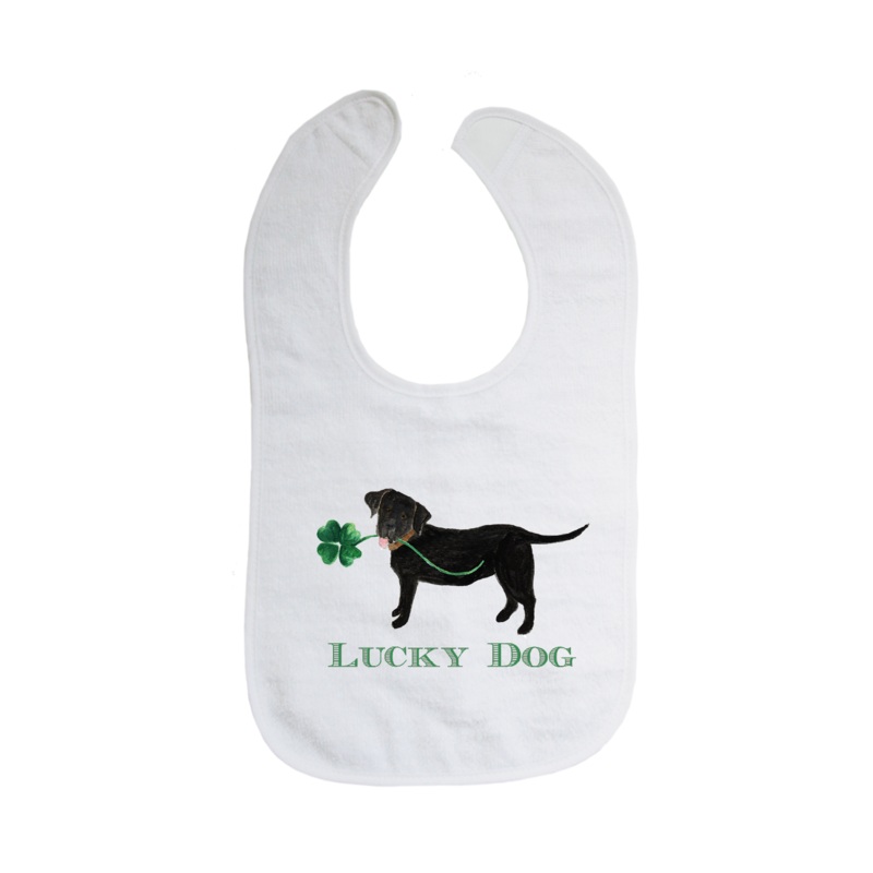 lucky dog bib