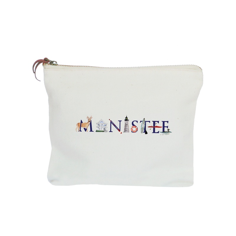 manistee zipper pouch