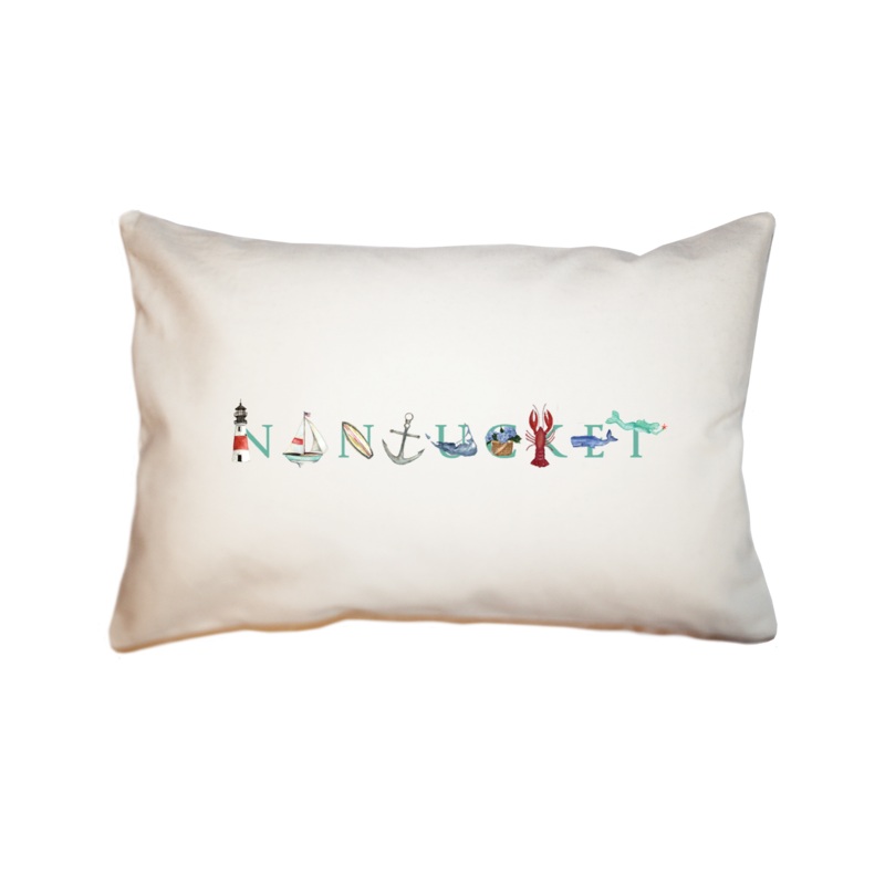 Nantucket large rectangle pillow