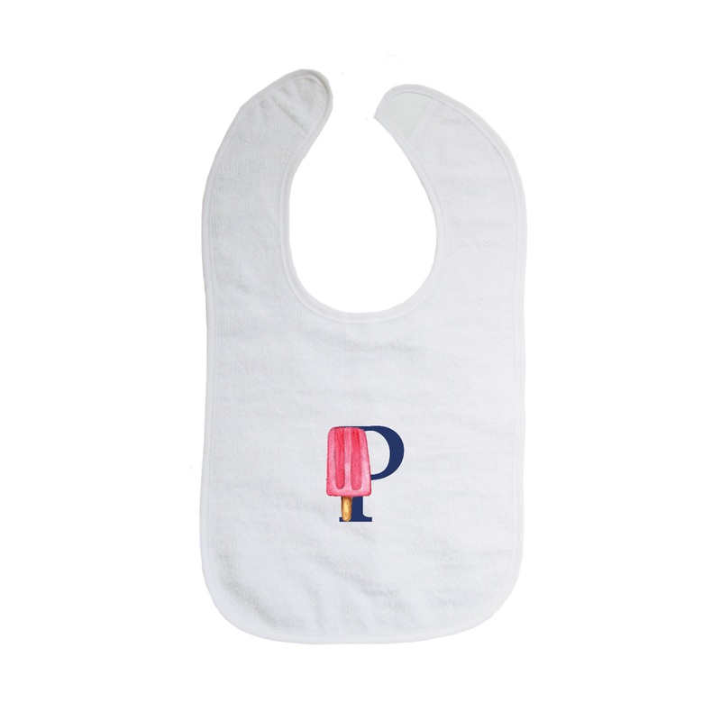 nautical alphabet – P bib