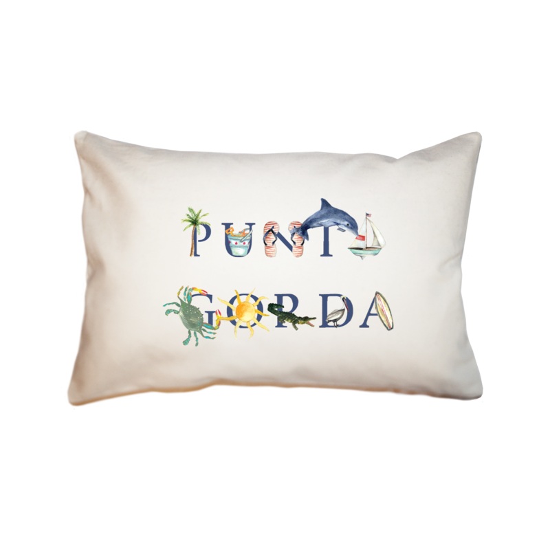 Punta Gorda large rectangle pillow