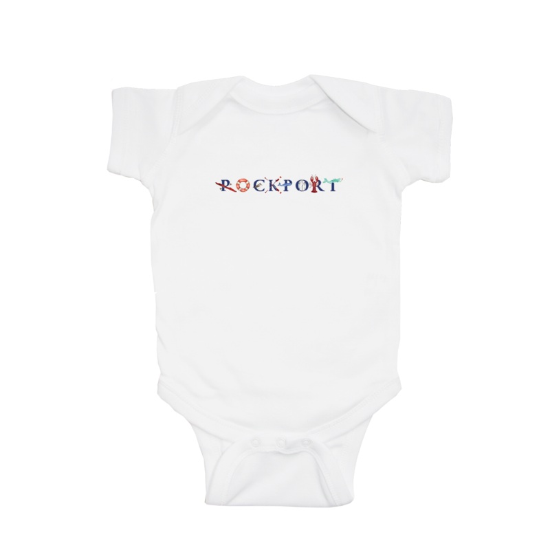 Rockport baby snap up short sleeve