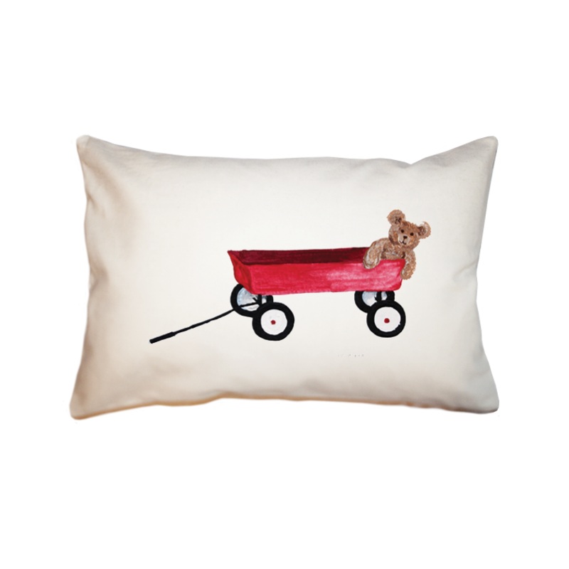 wagon large rectangle pillow