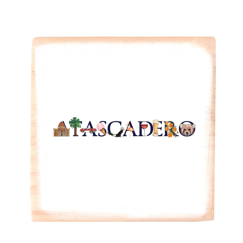 atascadero square wood block