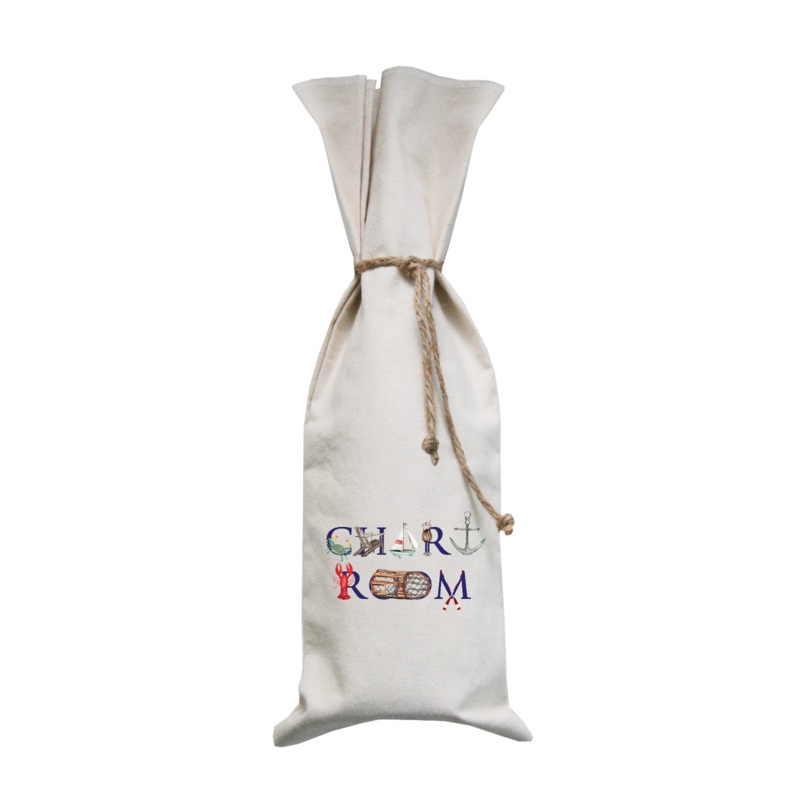 chart room wine bag